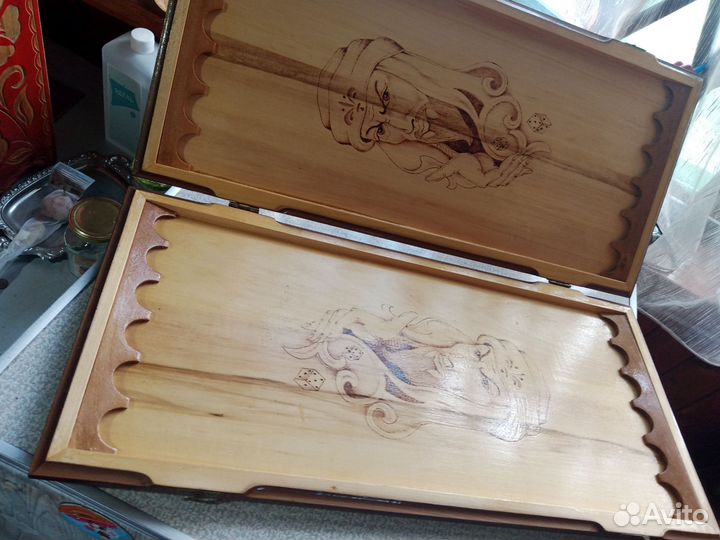 Нарды ручной работы