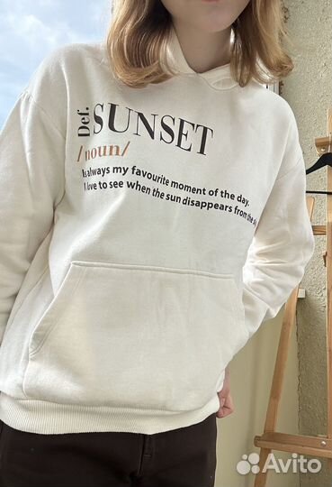 Толстовка бежевая Zara