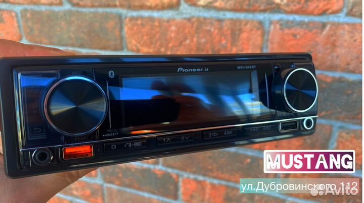 Магнитола pioneer.gb 4x60 с bluetooth