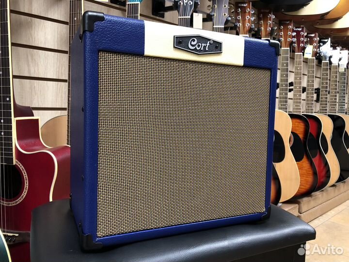 Комбоусилитель Cort CM15R-EU-DB, 15Вт (синий)