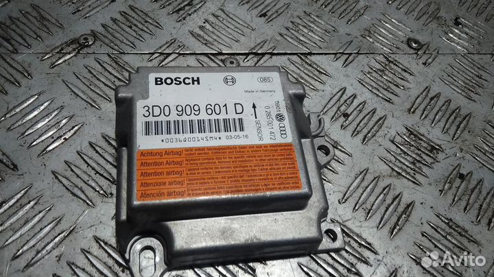 Блок SRS Touareg (02-10) /Cayenne (03-10) /Phaeton (2002-2010) б\у (арт. 3D0909601D)