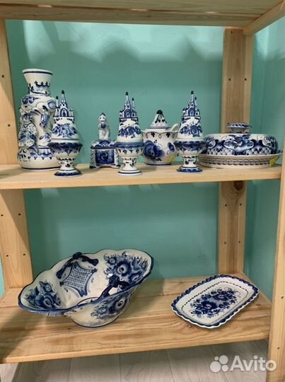 Старая гжель СССР