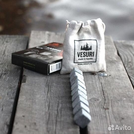 Камни для виски Black в подарочной упаковке, 9 шт