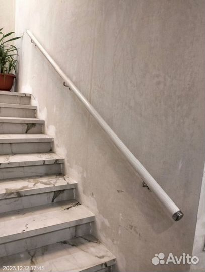 Перила с поручнем пвх