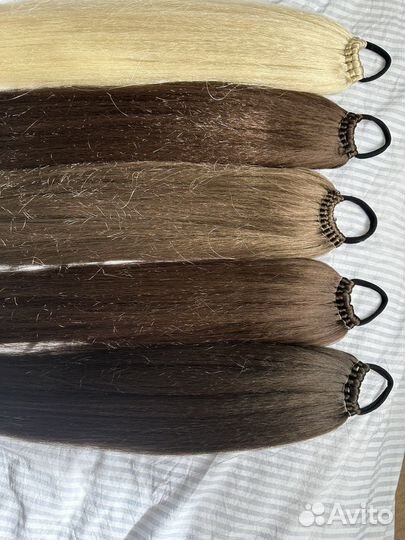 Хвосты на резинке наличие