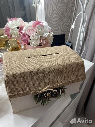 Коробка для денег на свадьбу