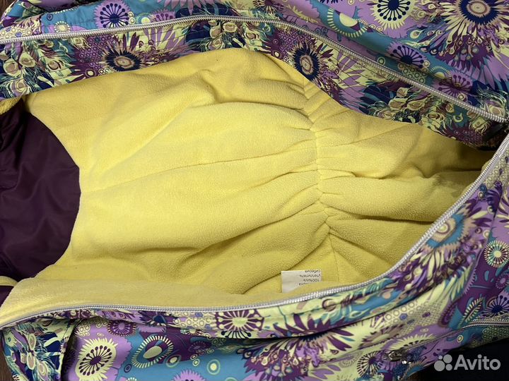 Очень теплый комбинезон 128