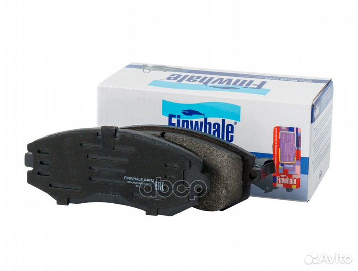 V1072 Колодки тормозные subaru forester 01/IMP