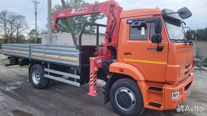 КАМАЗ 43253 с КМУ, 2011