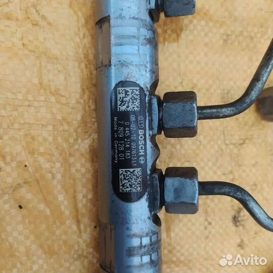 Bmw n47d20a топливная рампа rail