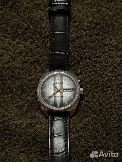 Часы Слава 32 камня автоподзавод СССР