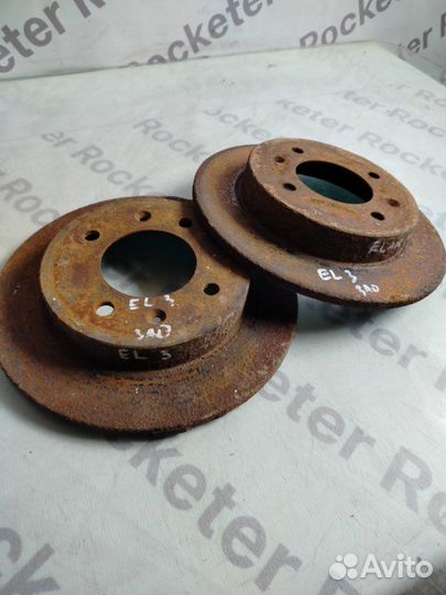 Диск тормозной задний Hyundai Elantra XD 2003