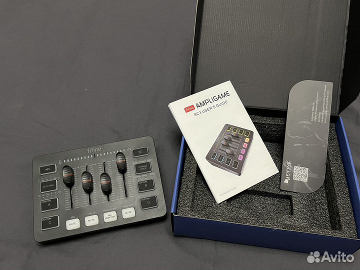 Микшер-Аудиокарта Fifine SC3