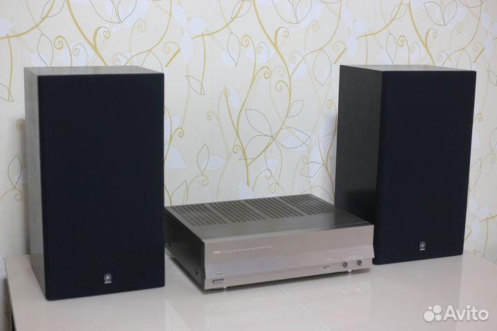 Акустика Yamaha ns-100x и усилитель Yamaha мх-55
