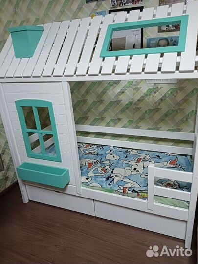 Детская кровать с бортиком на заказ