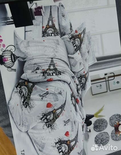 Пастельный белье