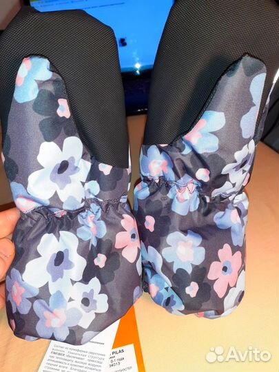 Варежки детские на меху, мембрана, новые Финляндия