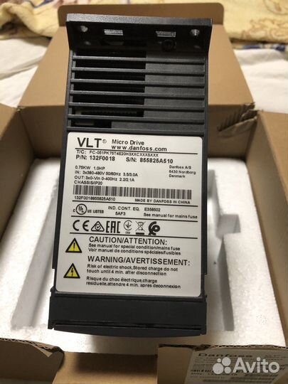 Частотный преобразователь danfoss