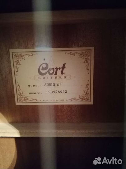 Гитара cort ad 810