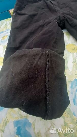 Утеплённые джинсы