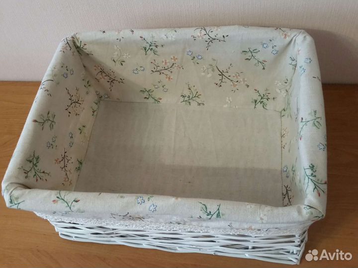 Корзина плетеная кашпо