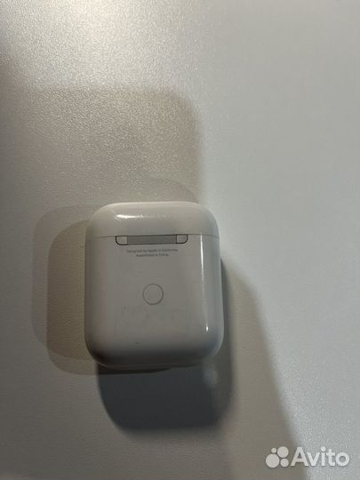 Airpods 2 с беспроводным кейсом