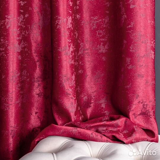 Шторы мрамор зарина рубин готовые и на заказ