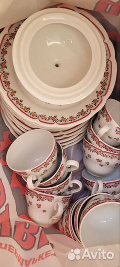 Набор столовой посуды на 12 персон гдр