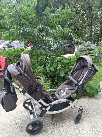Коляска для двойни 2 в 1