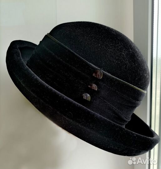 Шляпа фетровая женская
