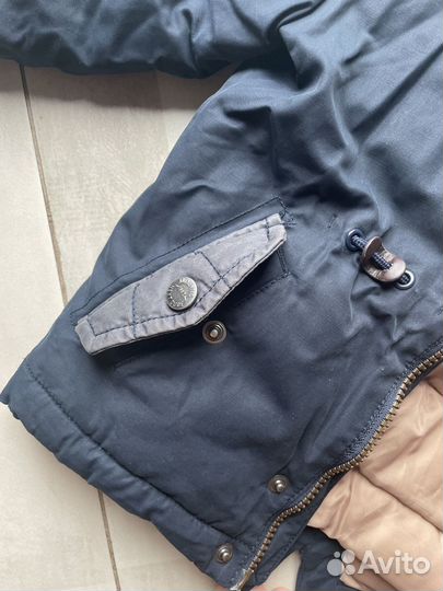 Парка на мальчика зимняя 92