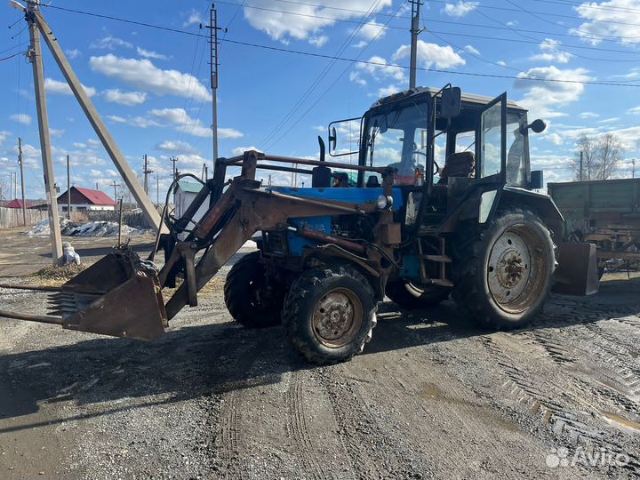 Трактор МТЗ (Беларус) 82.1 с КУН, 2005