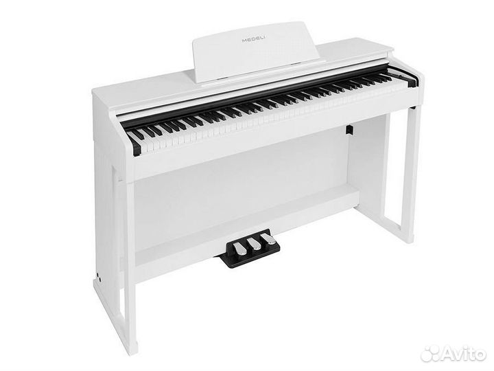 Цифровое пианино DP388-PVC-WH + банкетка. Доставка