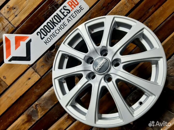 4шт Прома Диски R15 x 6, 5*105 ет:52 Dia:56.1