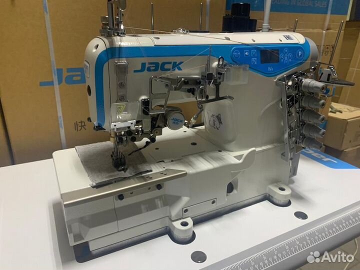 Плоскошовная машина автомат Jack JK-W4-UT-01GB