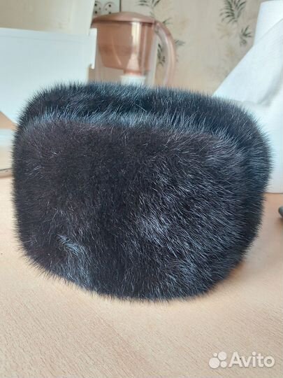 Норковая шапка мужская