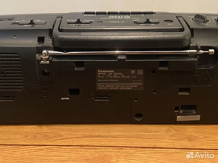 Кассетная магнитола магнитола Panasonic RX-FS430