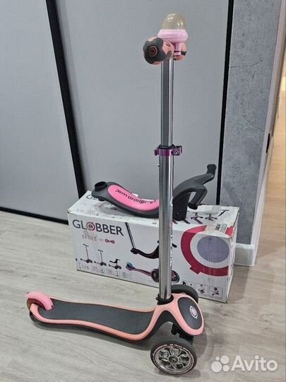 Самокат трехколесный globber