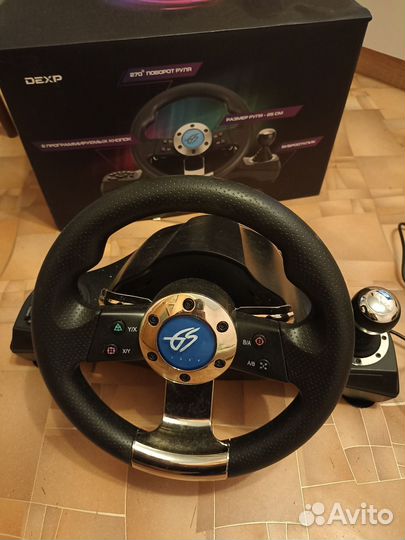 Игровой руль PS, Компьютер