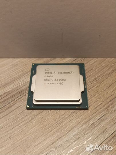 Процессор Intel Celeron G3900 3.8GHZ (LGA1151)