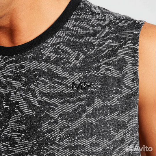Майка Myprotein Training Camo - Black