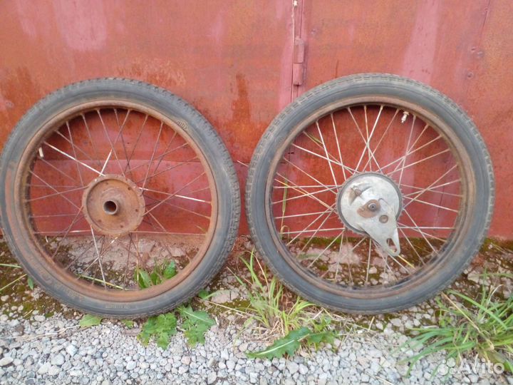 Колесо мотоцикла иж49, минск М1М