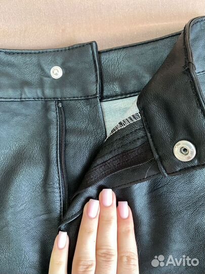 Юбка натуральная кожа