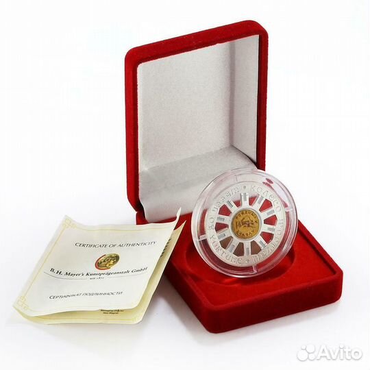 1 Доллар Колесо фортуны Ниуэ 2014 г