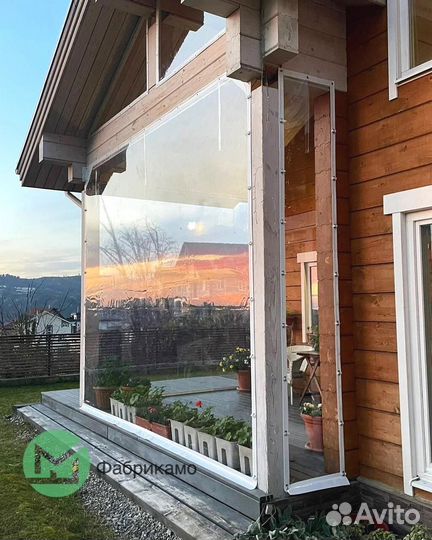 Мягкие окна на веранду от производителя арт 331