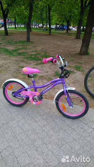 Велосипед 16 для девочки stern