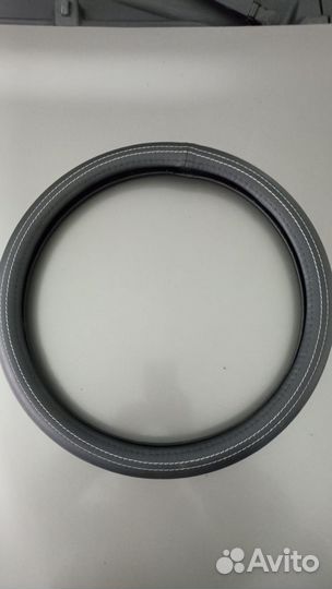 Чехол оплетка на руль кожзам