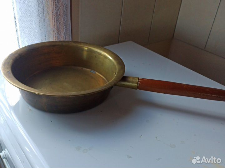 Латунный таз для варенья