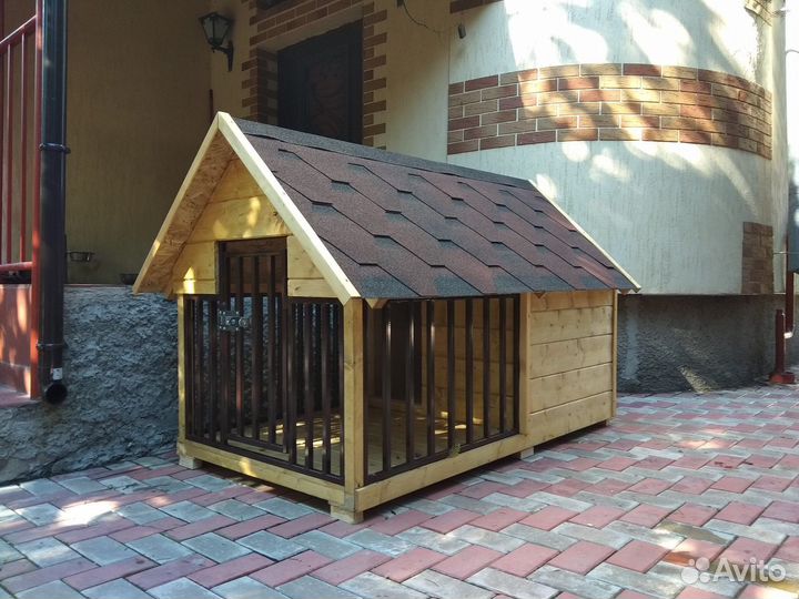 Будки для большой собаки утеплённые с зимником
