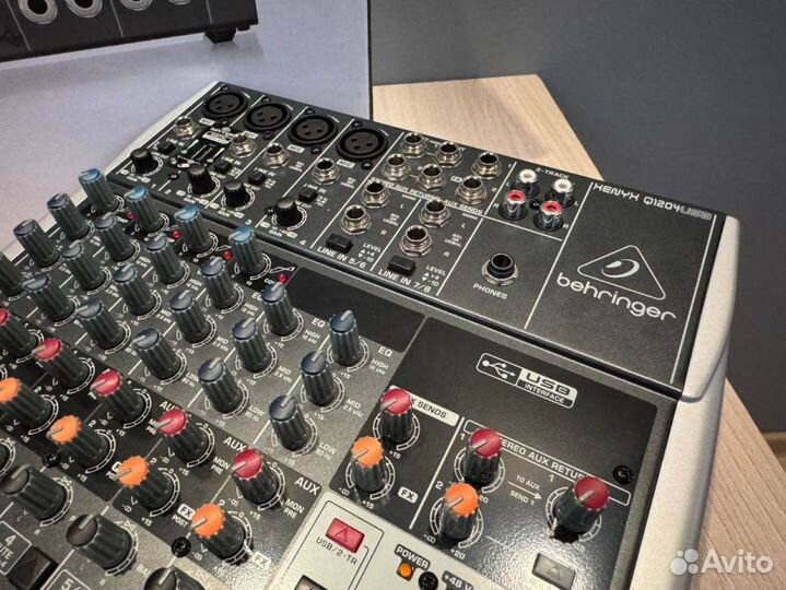 Микшерный пульт Behringer Xenyx Q1204usb Чек от: 0